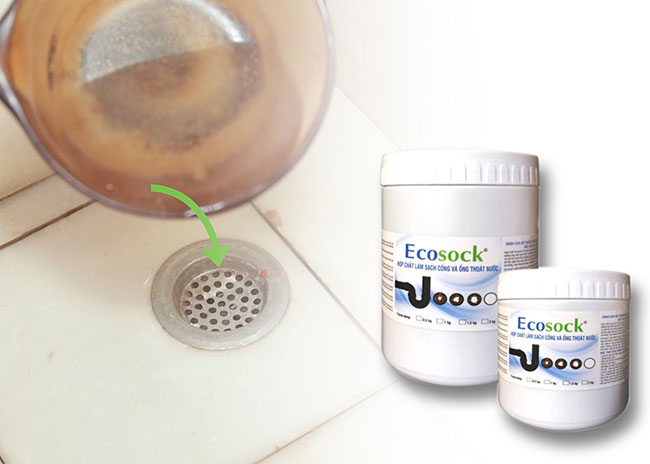 Bột tan mỡ cống hiệu quả