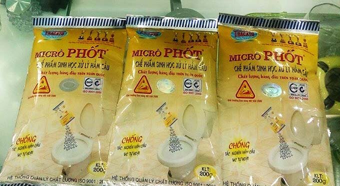 Bột khử m&ugrave;i h&ocirc;i cống